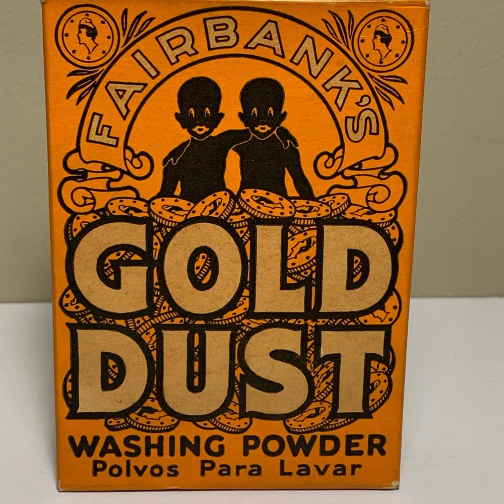 Vintage Fairbank’s Advertising Black Americana Gold Dust Washing Powder